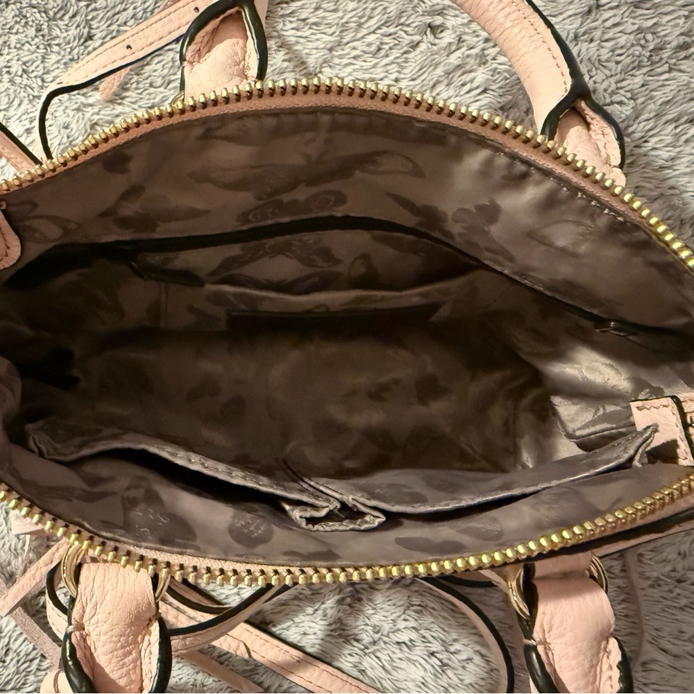 Rebecca Minkoff Elegant Pink Leather Handbag - Picture 5 of 12